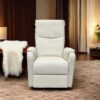 Savi Recliner Chair Padded Seat Fabric For Living Room Club Chair Home Theater Seating.