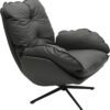 Rwaql Luxe leisure chair 1021- Dark Grey