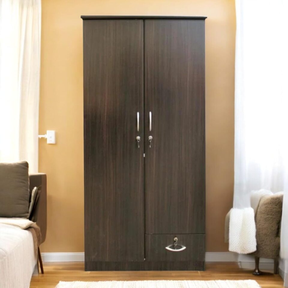 Antro 2 Door Wooden Wardrobe