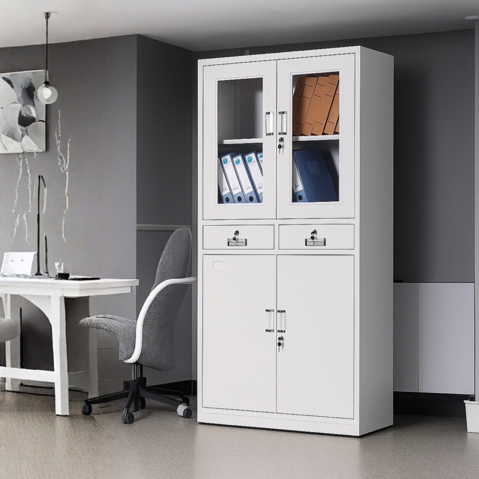 Radeo Two Doors Lockable Cabinet…