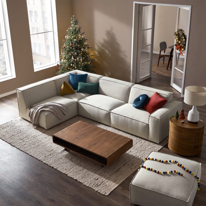 Kyoto Corner Chaise Sectional Sofa…