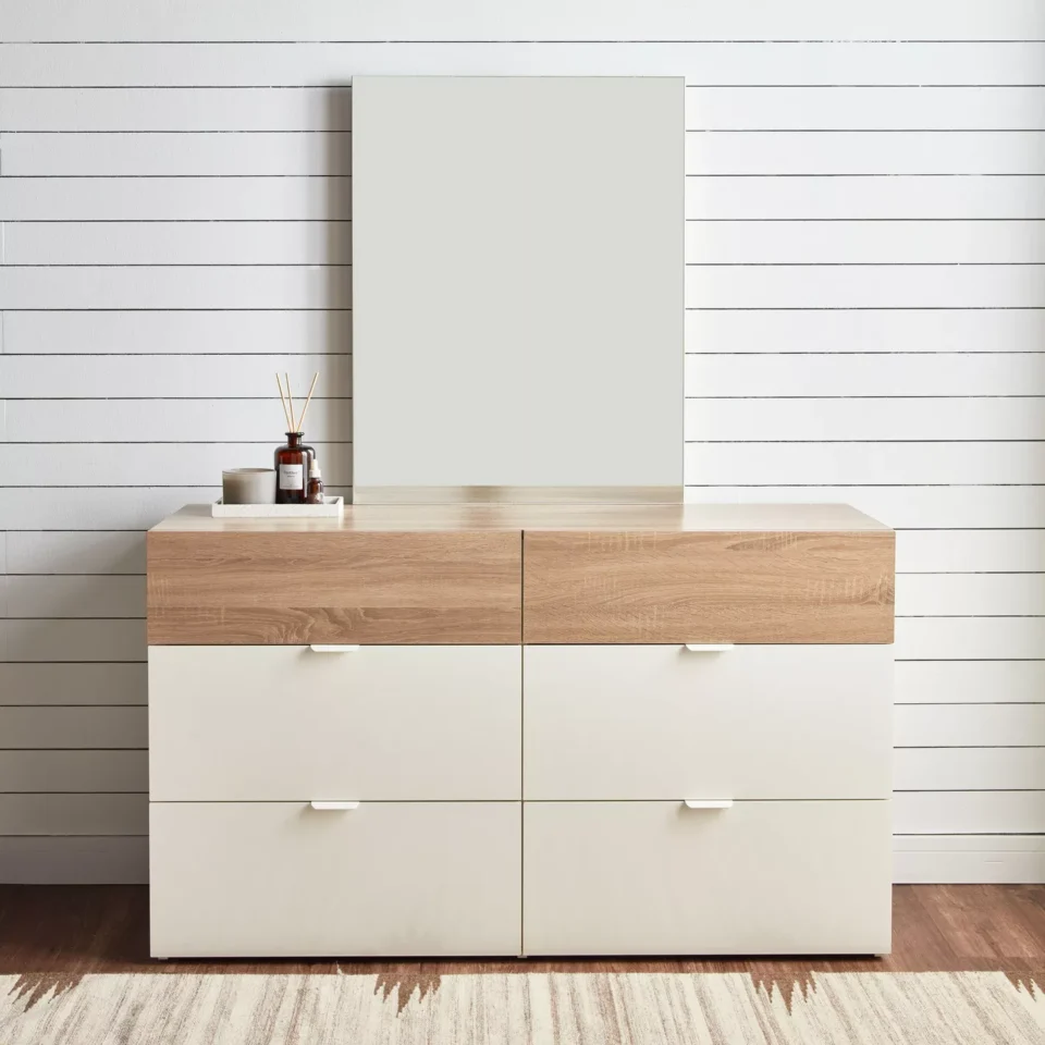 Homezie Dresser with Mirror