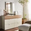 Homezie Dresser with Mirror