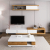 Forge Tv Cabinet Set with Coffee Table