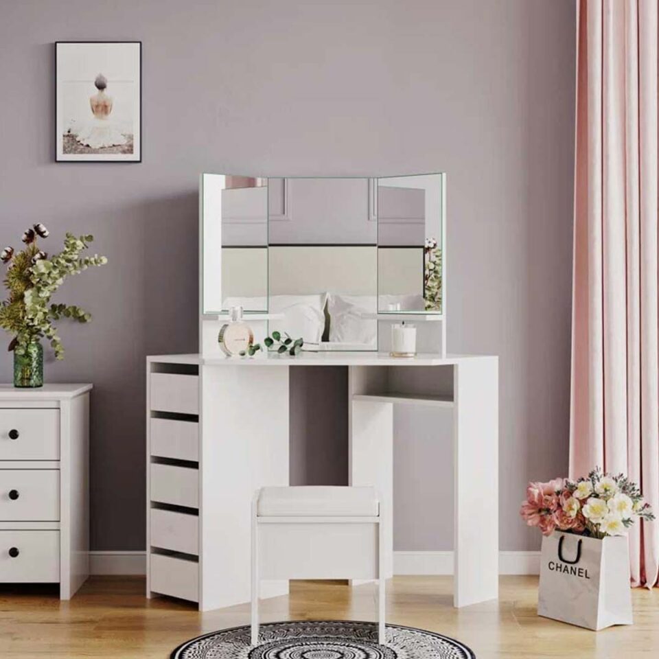 Tavido Dressing Unit with Mirror…