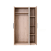 PlanoSpace Modern 3-Door Wardrobe