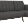 Karnak Serta 3-Seater L-Shape Sofa Grey