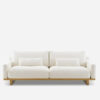 Karnak Knightley 2-Seater Sofa White