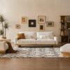 Karnak Knightley 2-Seater Sofa White