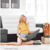 Karnak Linsy Salon 6 Seater Sectional Sofa – Grey