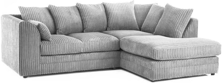 Karnak Verona 3-Seater L-Shape Sofa Grey