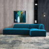 Karnak Mont 3 Seater Sectional Sofa – Blue