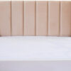 Karnak Grace Upholstered Velvet Bed – Desert Sand, King: 180 x 200cm
