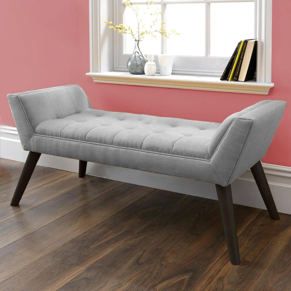Karnak Eargo Elite 2 Seater Fabric Chaise – Light Grey…