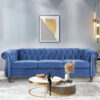 Karnak Aria Imperial 3-Seater Sofa – Blue