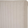 Karnak Elegant Upholstered Velvet Bed – Khaki, Super King: 200 x 200cm