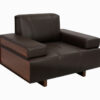 Uffis Wood One Seater Sofa