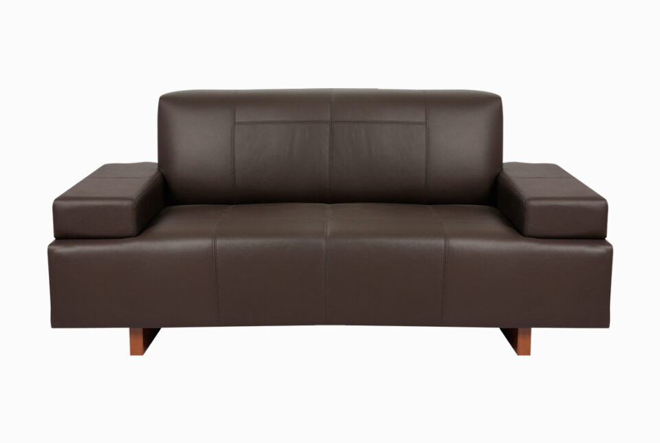 Uffis Wood Two Seater Sofa