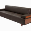 Uffis Wood Three Seater Sofa