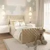 CloudDream Tufted Kids Bed