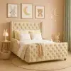 CloudDream Tufted Kids Bed