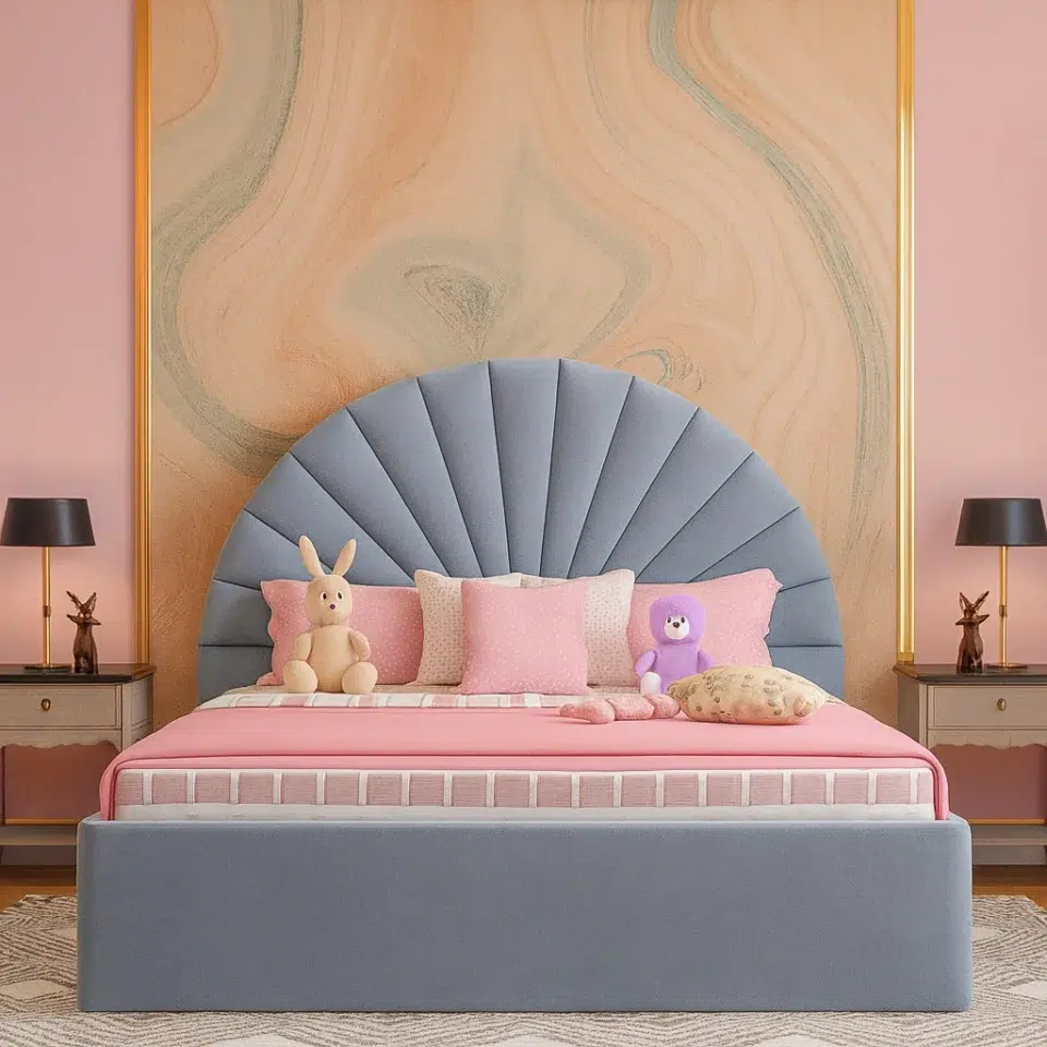 Aurora Shell Bed for Kids