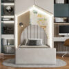 Serene Curved Dream Bed
