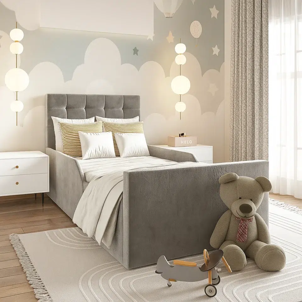 ModiCraft Velvet Bed