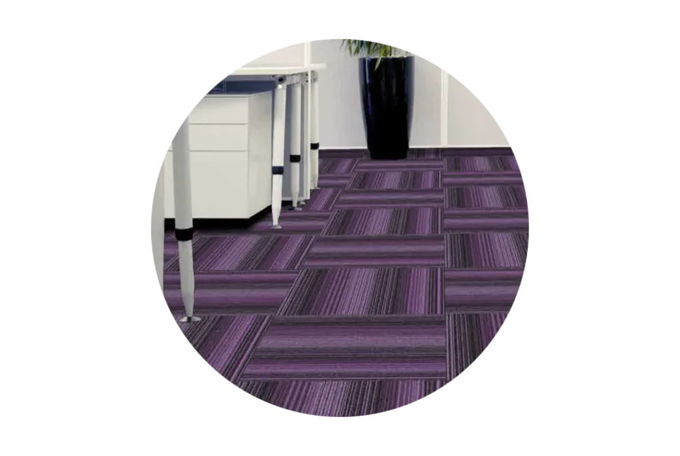 Cyra Office carpet, Purple