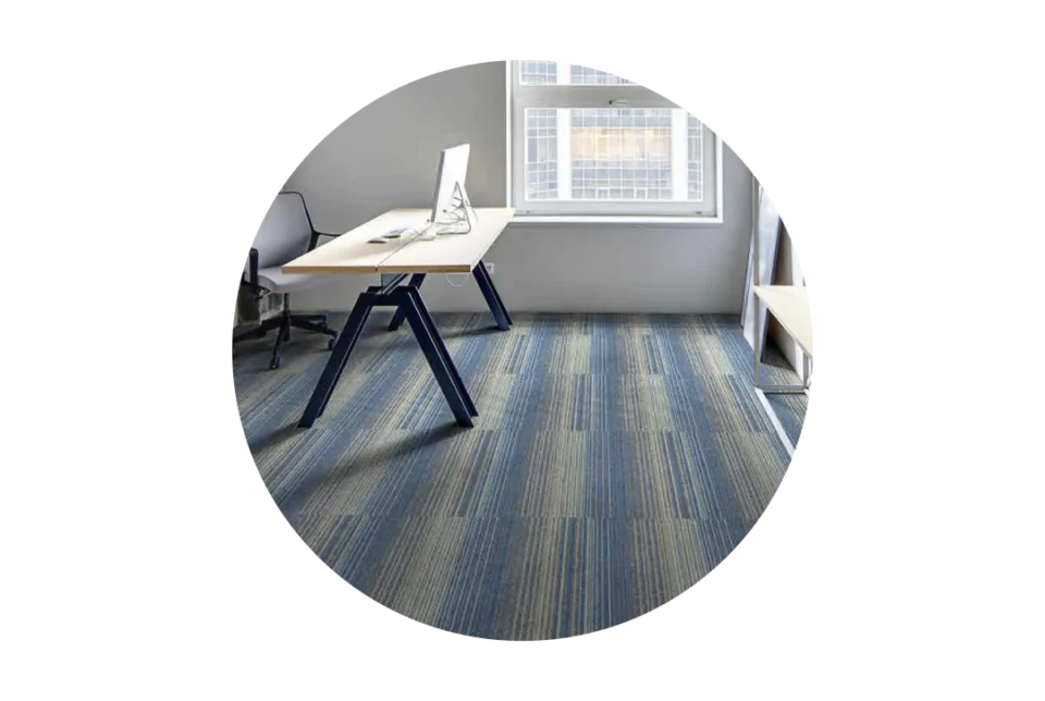 Cyra Office carpet, Blue