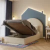 Cloud Bouclé Bed Frame