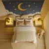 Heavenly Clouds Children’s Bed with Wall Panels
