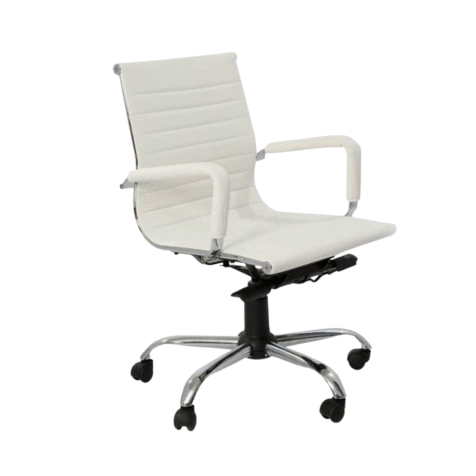 Parix Medium Back Leather Chair…