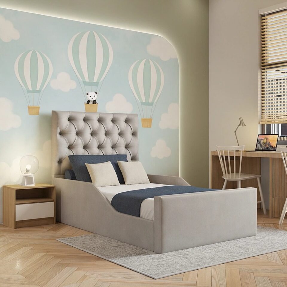 PandaSky Adventure Kids Bed Frame…