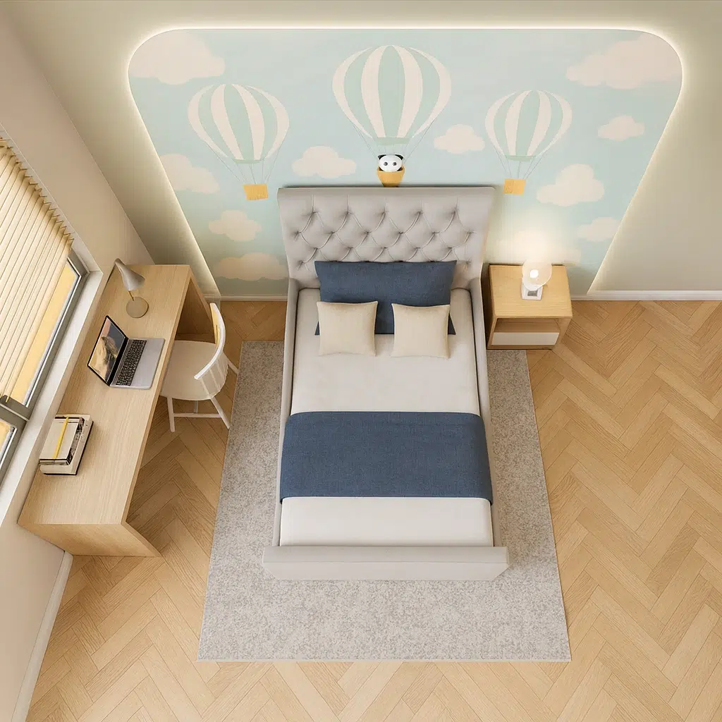 PandaSky Adventure Kids Bed Frame