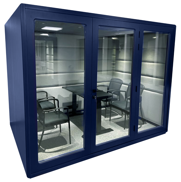 Galaxi Acoustic Meeting Booth, Phone Booth For 4 Person…