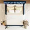 Cuddle Stripe Kids Bed