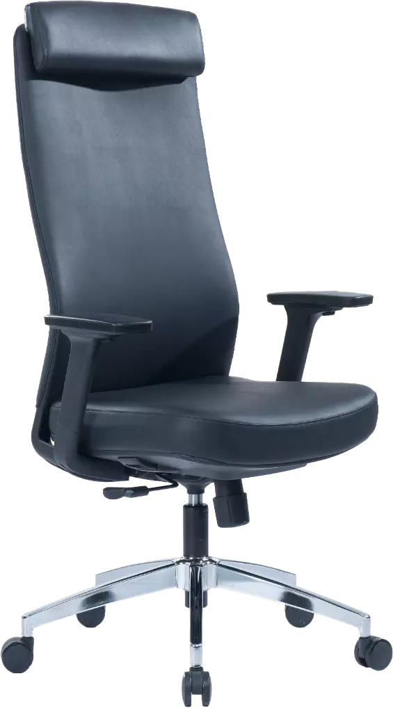 Adrik High Back Leather Chair