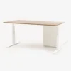 Aztrolift Height Adjustable Desk with Side Cabinet