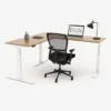 Aztrolift Height Adjustable L-Shape Desk