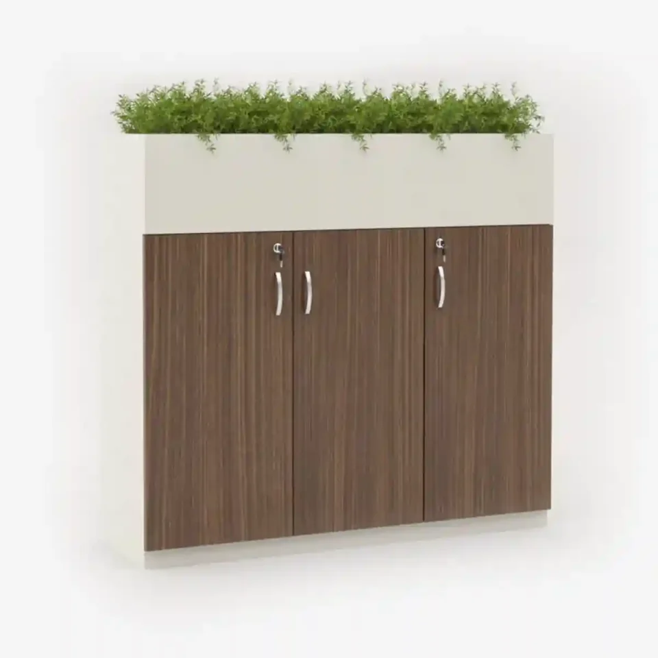 Botany Workstation Side Cabinet with Planter…