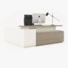 Kuadro Executive L-Shape Desk