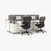 Flexki Face to Face Workstation Cluster of 4