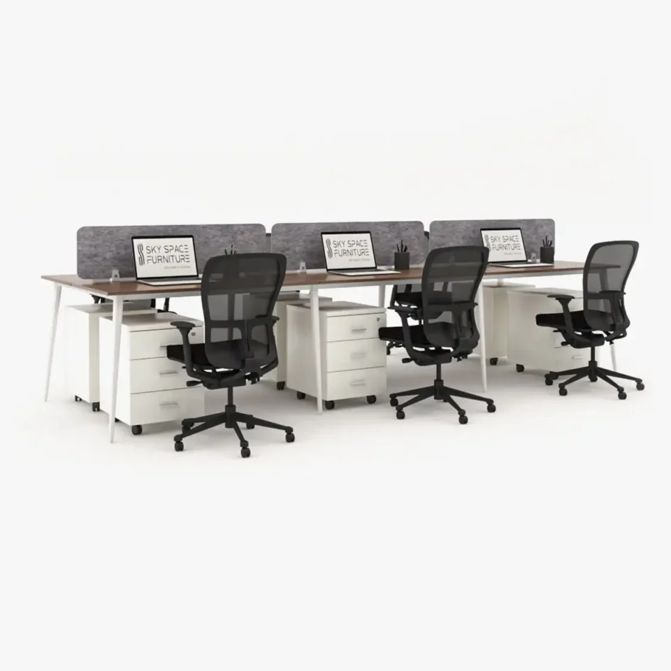 Flexki Face to Face Workstation Cluster of 6…