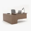 Flexia L-Shape Executive Desk with Built-In Storage