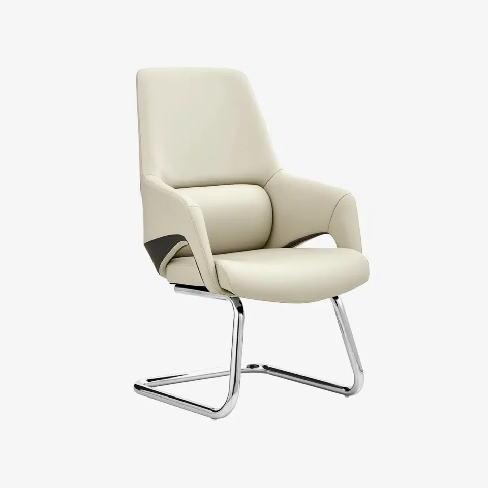 Hymon Visitor Leather Chair