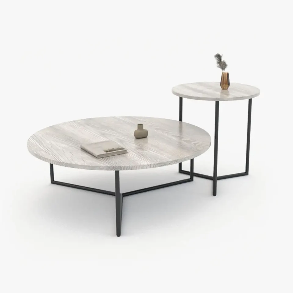 Sabella Dual Round Coffee Table…