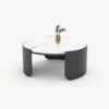 Lavis Low Round Coffee Table