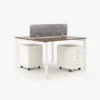 Nove Face to Face Workstation Cluster of 2