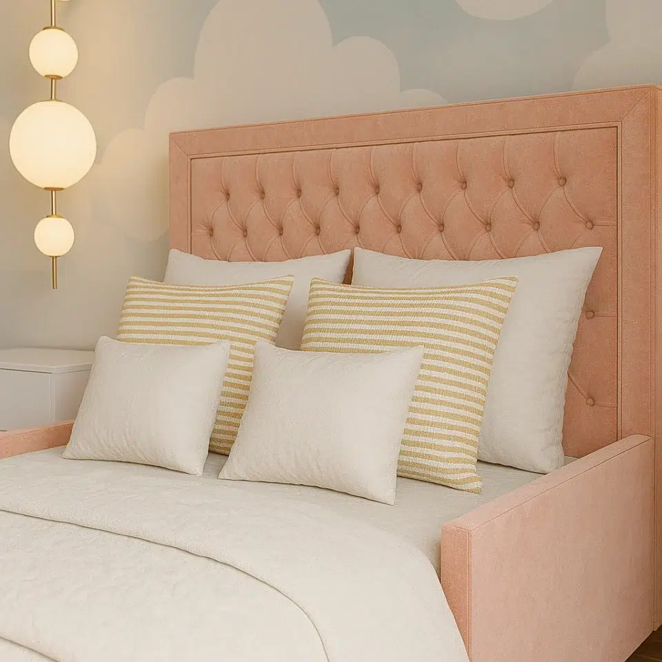 Elegance Tuft Kids Bed